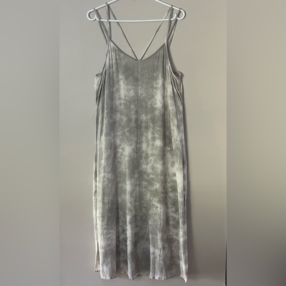 Women’s Aerie Tie Dye Side Slit Maxi Dress Swimsuit Cover